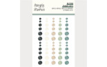 Simple Stories Simple Vintage Timeless Harmony Glitter Enamel Dots