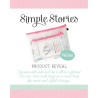 Simple Stories Craft Storage Pouch Small Pink