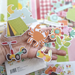 Simple Stories Sweet Summertime Bits & Pieces 80pz