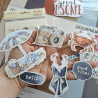 Simple Stories Simple Vintage Sand & Sea Bits & Pieces 77pz