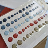 Simple Stories Simple Vintage Sand & Sea Glossy Enamel Dots