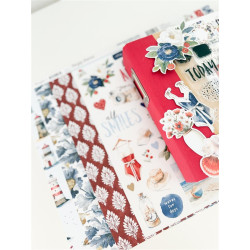Simple Stories Simple Vintage Sand & Sea Floral Bits & Pieces 30pz