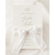 Tommy Nastro Organza Satin Bianco - mm 50 x 10 mt