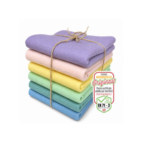 TOMMY Set PASTELLO - Pannolenci Morbidoso - 6 colori