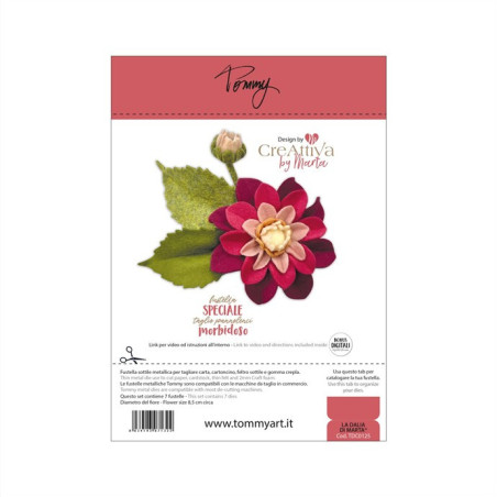 Tommy Fustella La dalia di Marta® design by Creattiva by Marta
