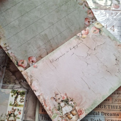 Prima Marketing Homegrown 4x6 Inch Journaling Cards by The 3 Girls Tale