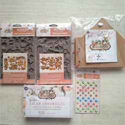 Prima Marketing Homegrown Decor Moulds Tiny Gardeners by The 3 Girls Tale