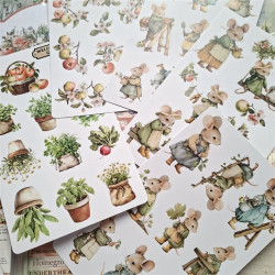 Prima Marketing Homegrown Stickers by The 3 Girls Tale 5pz
