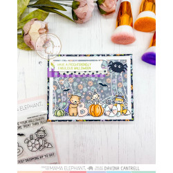 Mama Elephant BOO CREW Clear Stamp