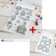 Mama Elephant WALKING ZOMBIES SET Clear Stamp + CUTS