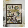Mama Elephant WALKING ZOMBIES SET Clear Stamp + CUTS