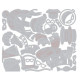 Thinlits Die Set 25pz - Large Accessories Die by Tim Holtz 667219