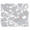 Thinlits Die Set 25pz - Large Accessories Die by Tim Holtz 667219