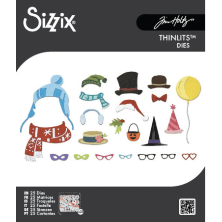 Thinlits Die Set 25pz - Large Accessories Die by Tim Holtz 667219
