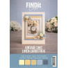 Linen Cardstock A5 Vintage Chic Pack 75 FOGLI