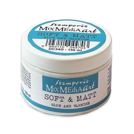 Stamperia Soft & Matt Glue & Varnish 150ml