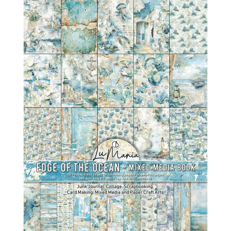 Ciao Bella Edge of the Ocean A4 Maxi Mixed Media Book