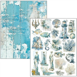 Ciao Bella Edge of the Ocean A4 Maxi Mixed Media Book