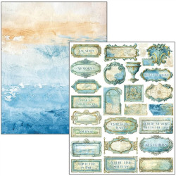 Ciao Bella Edge of the Ocean A4 Maxi Mixed Media Book