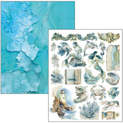 Ciao Bella Edge of the Ocean A4 Maxi Mixed Media Book