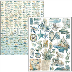 Ciao Bella Edge of the Ocean A4 Maxi Mixed Media Book