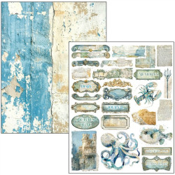 Ciao Bella Edge of the Ocean A4 Maxi Mixed Media Book