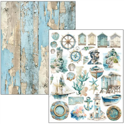 Ciao Bella Edge of the Ocean A4 Maxi Mixed Media Book