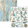 Ciao Bella Edge of the Ocean A4 Maxi Mixed Media Book