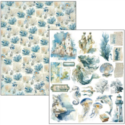 Ciao Bella Edge of the Ocean A4 Maxi Mixed Media Book