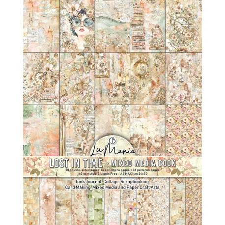 Ciao Bella Lost in Time A4 Maxi Mixed Media Book