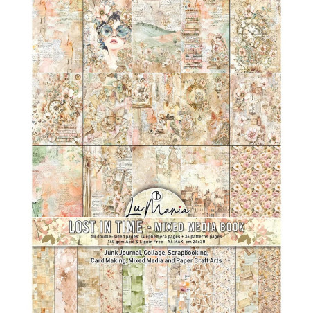 Ciao Bella Lost in Time A4 Maxi Mixed Media Book