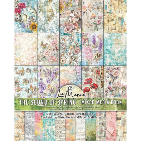 Ciao Bella The Sound of Spring A4 Maxi Mixed Media Book