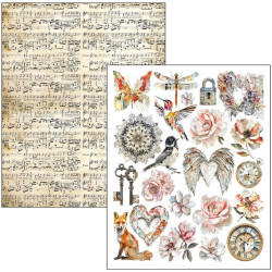 Ciao Bella The Sound of Spring A4 Maxi Mixed Media Book