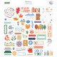 Pinkfresh Studio Ordinary Joys Ephemera by Geralyn Sy 53pz