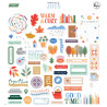 Pinkfresh Studio Ordinary Joys Ephemera by Geralyn Sy 53pz