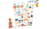 Pinkfresh Studio Ordinary Joys Cardstock Stickers by Geralyn Sy 2fogli