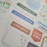 Pinkfresh Studio Ordinary Joys Cardstock Stickers by Geralyn Sy 2fogli