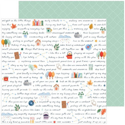 Pinkfresh Studio Ordinary Joys Paper Pack Double-Sided by Geralyn Sy 30x30cm