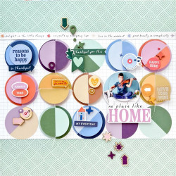 Pinkfresh Studio Ordinary Joys Paper Pack Double-Sided by Geralyn Sy 30x30cm