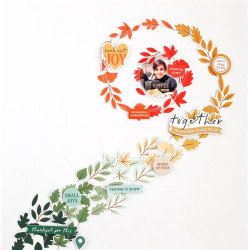 Pinkfresh Studio Ordinary Joys Paper Pack Double-Sided by Geralyn Sy 30x30cm