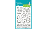 LAWN FAWN Highland Cows! Clear Stamps