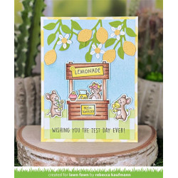 LAWN FAWN Make Lemonade! Clear Stamps