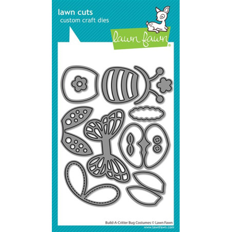 LAWN FAWN Build-A-Critter Bug Costumes Dies