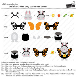 LAWN FAWN Build-A-Critter Bug Costumes Dies
