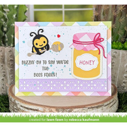 LAWN FAWN Folksy Petal Border DIes