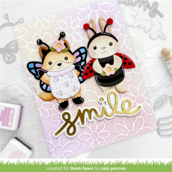 LAWN FAWN Scripty Smile OUTLINE DIes