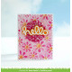 Lawn Fawn Daisy Bloom Outline Background Stencil