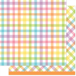 LAWN FAWN Giddy for Gingham Petite Paper Pack 15x15m