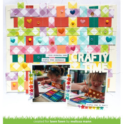 LAWN FAWN Giddy for Gingham Collection Pack 30x30m