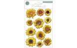 Craft Consortium 3D Decoupage Stickers Flowers 12pz